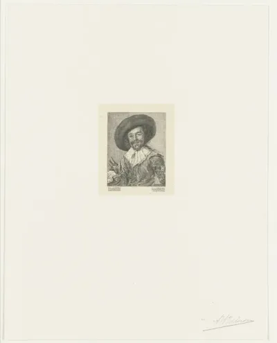 Vrolijke drinker