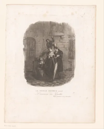 Vrouw in hijsmand