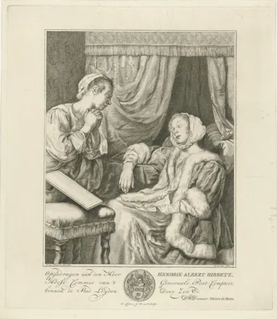 Vrouw in katzwijm