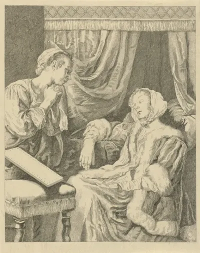 Vrouw in katzwijm