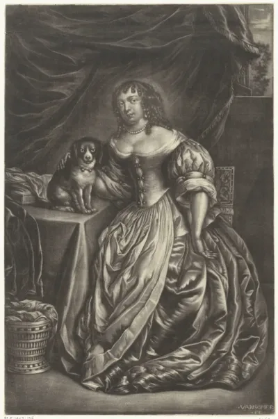 Vrouw met een hond