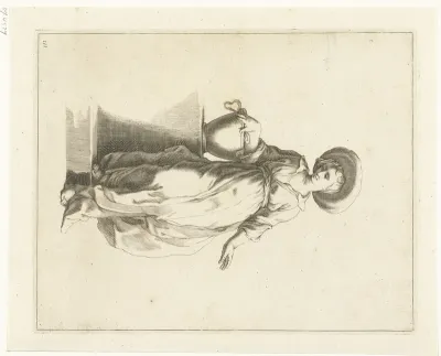 Vrouw met emmer (de Samaritaanse vrouw?)