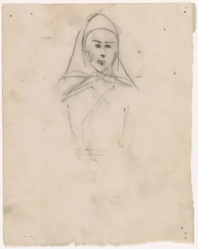 Vrouw met hoofddoek