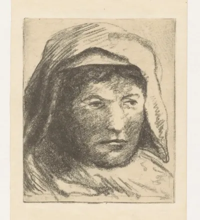 Vrouw met hoofddoek