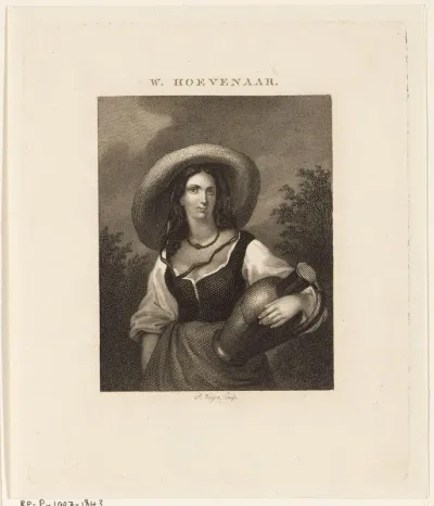 Vrouw met kruik