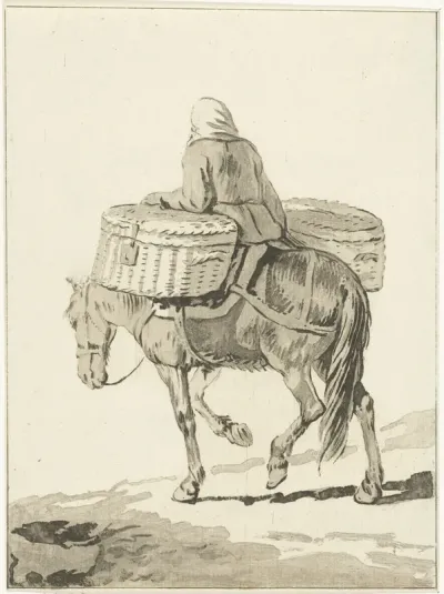 Vrouw op paard