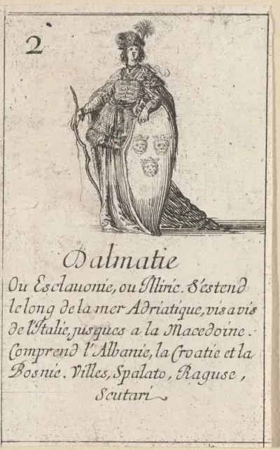 Vrouw uit Dalmatië