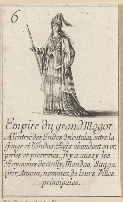 Vrouw uit het Mogolrijk