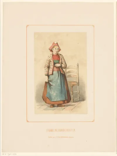 Vrouw uit Hindeloopen