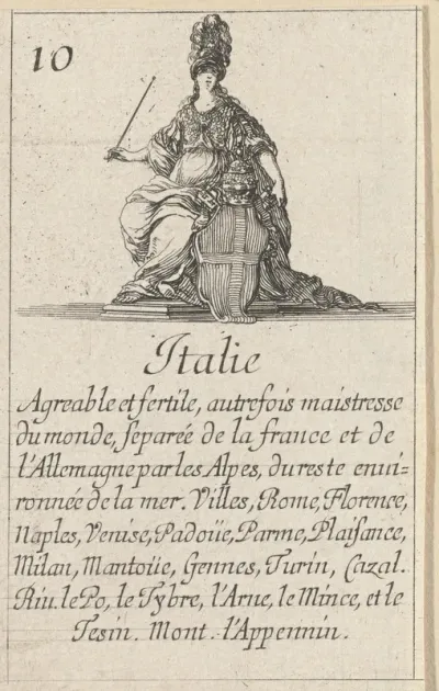 Vrouw uit Italië