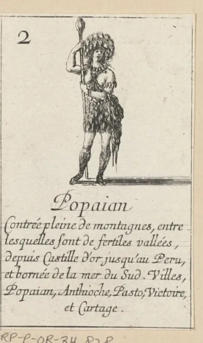 Vrouw uit Popayán