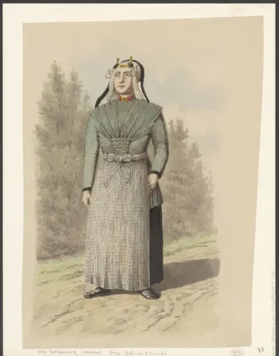 Vrouw van Oost-Terschelling