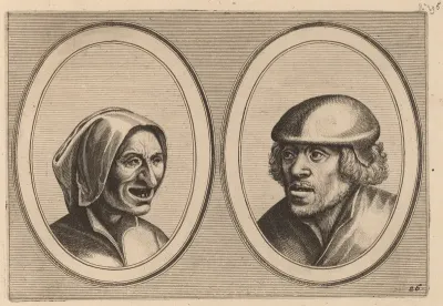 "Vrouw Verneem-al" and "Hans de Pluym-strijcker"