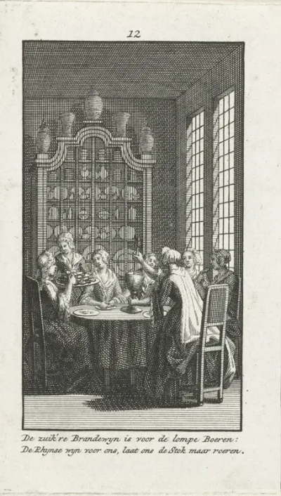 Vrouwen op kraamvisite