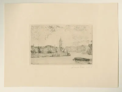 Vue D'Ostende à L'est