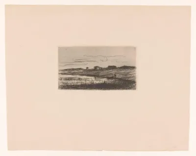 Vue d'Ostie (Italie)