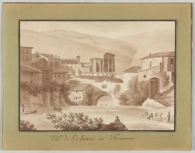 Vue de l'Aniene ou Teverone