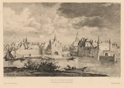 Vue de la Ville de Delft