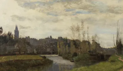 Vue de Saint-Lô