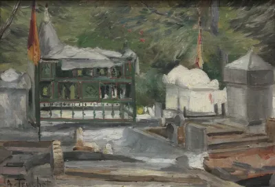 Vue du cimetière Saïd-Ahmed-el-Kébir à Blida