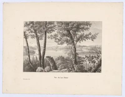 Vue du Lac Diane