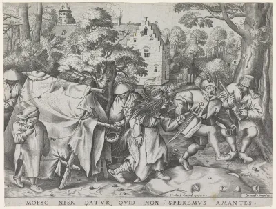 Vuile bruid of de bruiloft van Mopsus en Nisa