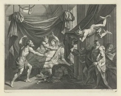 Vulcanus betrapt Venus en Mars