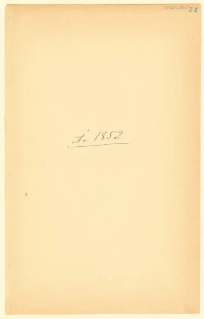 Vuosi 1852
