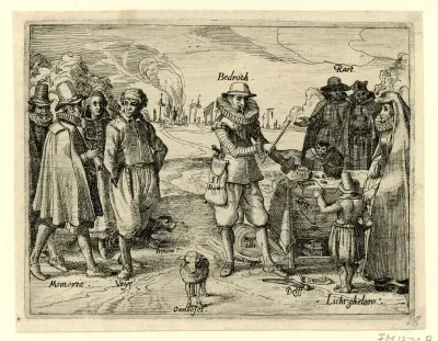Waarschuwing tegen de listigheid van de Spanjaarden tijdens het bestand, 1618