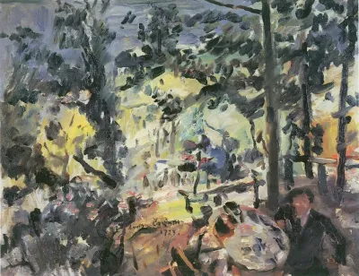 Wachensee, auf der Terrasse