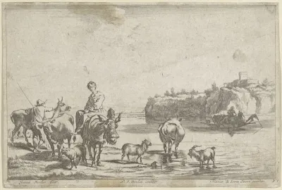 Wachten op de veerboot