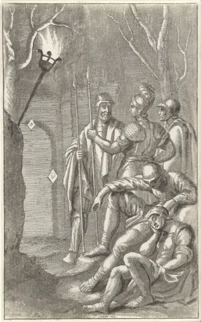 Wachters bij graf van Christus