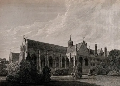 Wadham College, Oxford: from the garden