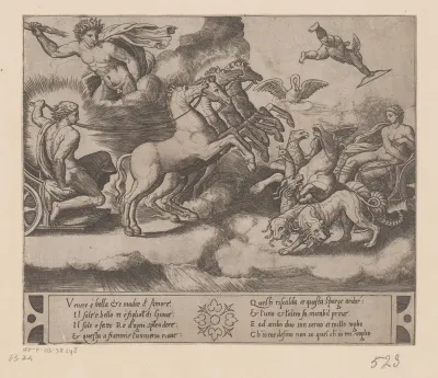 Wagens van Venus en Apollo