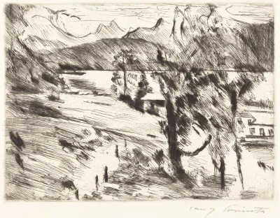 Walchensee landschaft (Walchensee Landscape)