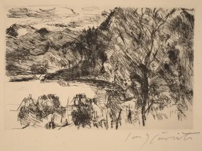 Walchensee mit Jochberg (Walchensee with Jochberg)