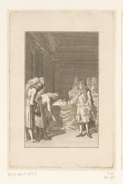 Waldenzen buigen voor keurvorst Friedrich Wilhelm