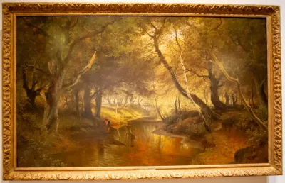 Waldlandschaft an der Werse bei Münster