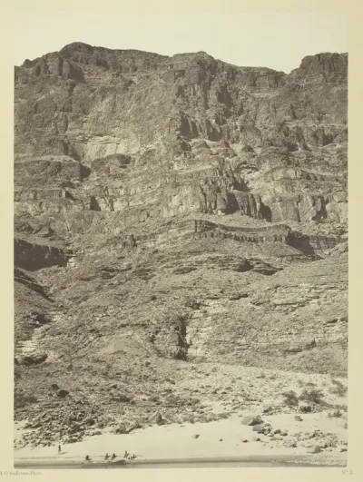 Wall in the Grand Cañon, Colorado River