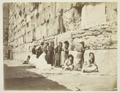 Wall of Solomon's Temple, Jews' Wailing Place