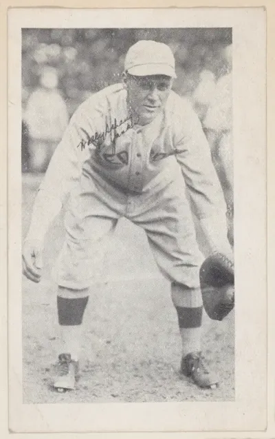 Wally Schang, C. Yanks, from Baseball strip cards (W575-2)