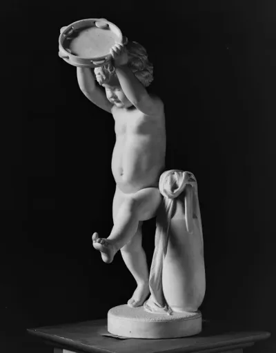 Walter Runeberg: "Tanssiva poika tamburiini kädessään", ajoitus 1875-1876