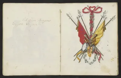 Wapen van de Amsterdamse schutterij van 1770-1783