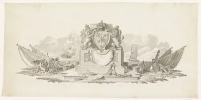 Wapen van Willem Frederik, prins van Oranje als souverein vorst, 1814