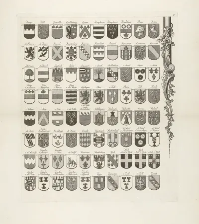 Wapenkaart van oude geslachten van Utrecht, blad rechtsonder