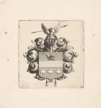 Wapenschild met klaverbladen