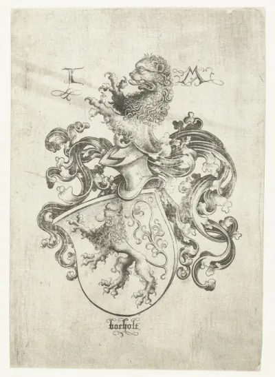 Wapenschild met leeuw