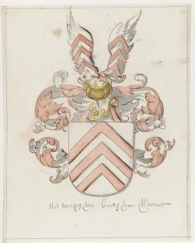 Wapenschild van de familie Boele van Wormer