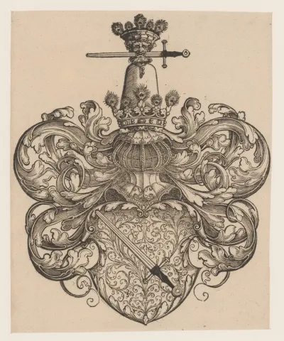 Wapenschild van de familie Kress von Kressenstein