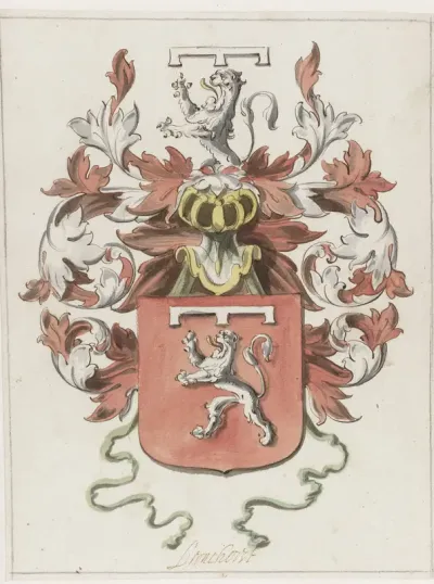 Wapenschild van de familie Van Bronckhorst